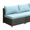 Morgana CM-OS2121-L Outdoor Patio Sectional Sofa w/Coffee Table