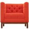 Panache Sofa EEI-1802 in Atomic Red Fabric by Modway w/Options