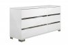 Spark Dresser in High Gloss White Lacquer by Casabianca