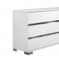 Spark Dresser in High Gloss White Lacquer by Casabianca