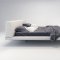 MD323 Jane Bed by Modloft in Dove Gray Fabric Leather w/Options