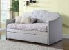 Dillane 300629 Daybed in Leatherette by Coaster w/Trundle