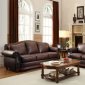 Midwood Sofa 9616BRW in Dark Brown by Homelegance