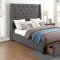 Fairborn Storage Bed 5877GY-1DW in Gray by Homelegance