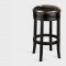 Choice of Color Bycast Leather Set of 2 Swivel Barstools