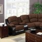 Wolcott Motion Sectional Sofa CM6557 Microfiber & Leatherette