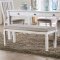 Kaliyah 5Pc Dining Room Set CM3194 in Antique White w/Options