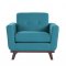 Rittman Sofa & Loveseat 9814BU in Blue by Homelegance w/Options