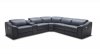 Gentry Power Motion Sectional Sofa in Grey Eco-Leather by VIG