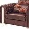 2762 Sofa in Full Genuine Leather by ESF