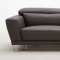 Exos Sofa by Beverly Hills in Elephant Gray Leather w/Options