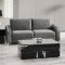 Wenona Sofa & Loveseat LV01710 in Gray Velvet by Acme w/Options