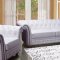 50165 Camden Sofa in White Bonded Leather by Acme w/Options