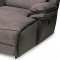 Infinity Power Motion Sectional Sofa in Grey Microfiber by ESF