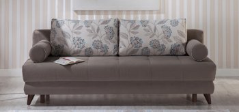 Stella Image Gray Sofa Bed in Fabric by Istikbal w/Options [IKSB-Stella Image Gray]