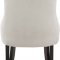 Demi Dining Chair 723 Set of 2 Cream Velvet Fabric by Meridian