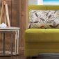 Twist Optimum Green Loveseat Sleeper in Fabric by Istikbal