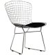 Cad Dining Chair Set of 2 w/Black or White Seat by Modway