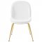 Scoop Dining Chair 3548 Set of 2 in White Velvet by Modway