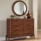 San Mateo Bedroom 222981 in Desert Teak by Coaster w/Options