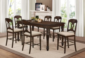 Hamilton Counter Height Dining Table 106358 by Coaster w/Options [CRDS-106358 Hamilton]