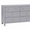 Wellsummer 4Pc Youth Bedroom Set 1803GY in Gray by Homelegance