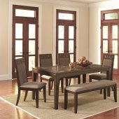 105491 Trinidad 5Pc Dining Set in Brown by Coaster w/Options