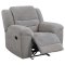 Gilson Motion Sofa 602551 Gray Fabric by Coaster w/Options