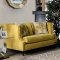 Tegan Sofa SM2216 in Royal Yellow Microfiber w/Options