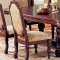 Traditional Style Dining Room in Cherry & Antique Brown Finish