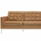 Loft Leather Sofa in Tan by Modway w/Options