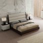 Shanghai Bedroom in Walnut & Light Grey by J&M w/Options