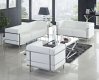 Charles Grande Sofa in White Leather by Modway w/Options