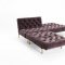 Oldschool Sofa Bed in Gray w/Brass Legs by Innovation w/Options