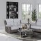 U5050 Motion Sofa & Loveseat Set in Light & Dark Gray by Global