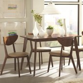 103061 Kersey 5Pc Dining Set in Chestnut Coaster w/Options