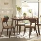 103061 Kersey 5Pc Dining Set in Chestnut Coaster w/Options