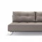 Supremax Deluxe Lounger Sofa Bed in Warm Gray by Innovation