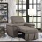 Alfio Sectional Sofa Sleeper Bed 9808STP in Taupe by Homelegance