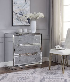 Rekha Console Table 97582 in Mirror by Acme [AMCT-97582-Rekha]