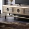 Jennavieve TV Stand 91515 in Gold Aluminum by Acme