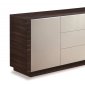 AC642 Buffet in Wenge & Grey Gloss by Beverly Hills