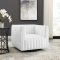 Conjure Sofa in White Fabric by Modway w/Options