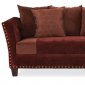 Multi Color Micro Suede Classic Living Room Sofa