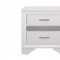 Luster Bedroom Set 5Pc 1505W in White by Homelegance