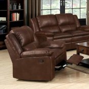 CM6710 Ripon Reclining Sofa in Bonded Leather Match w/Options