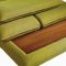 MB-1508 Sectional Sofa in Green Fabric by Grako