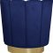 Lily Accent Chair 578 in Navy Velvet by Meridian