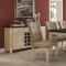 Faymoor Dining Table 71760 5Pc Set in Antique White by Acme