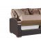 Mobimax Sofa Bed in Brown Fabric by Casamode w/Options